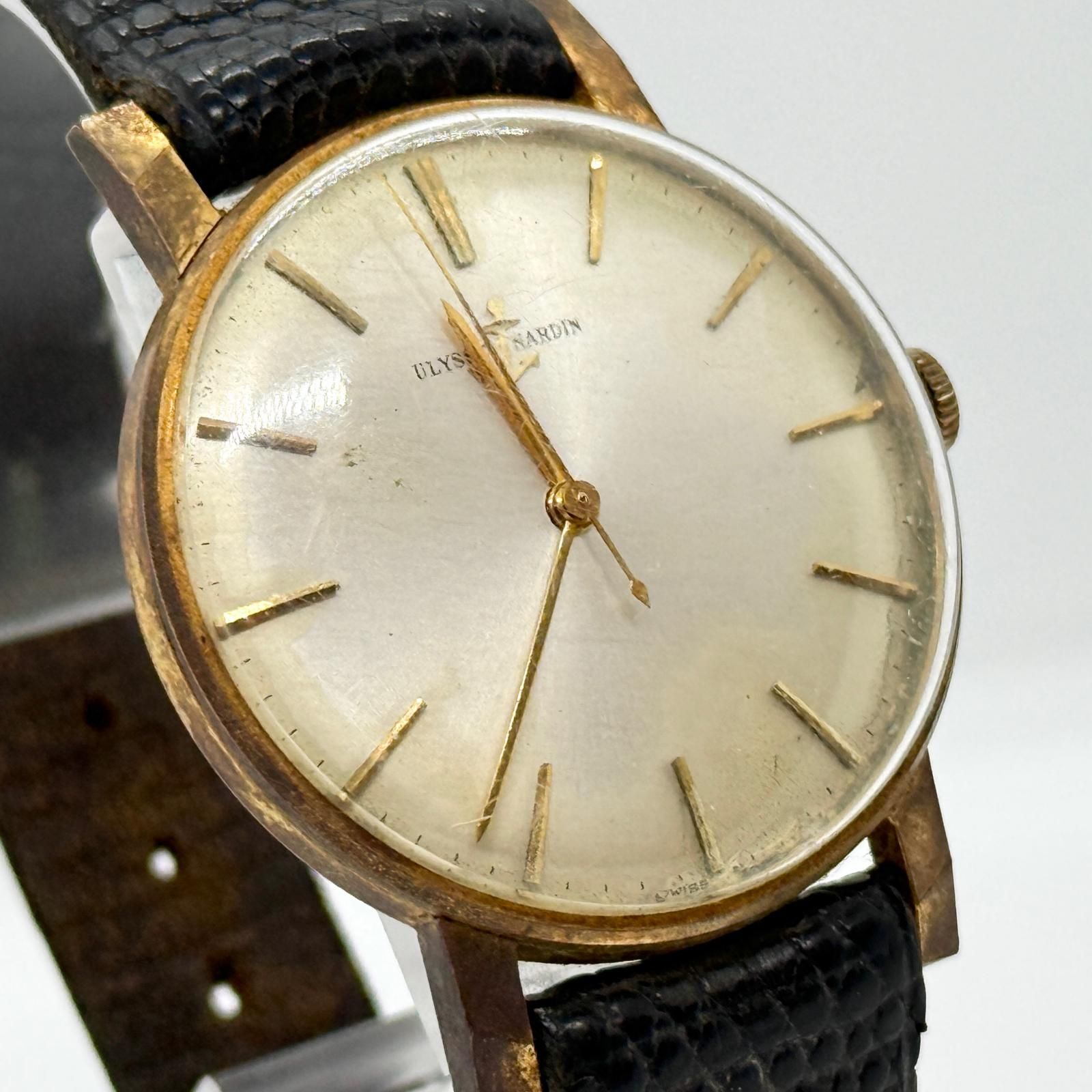 Ulysse Nardin ユリス・ナルダン 4040028 ゴールド 手巻き ユニ 