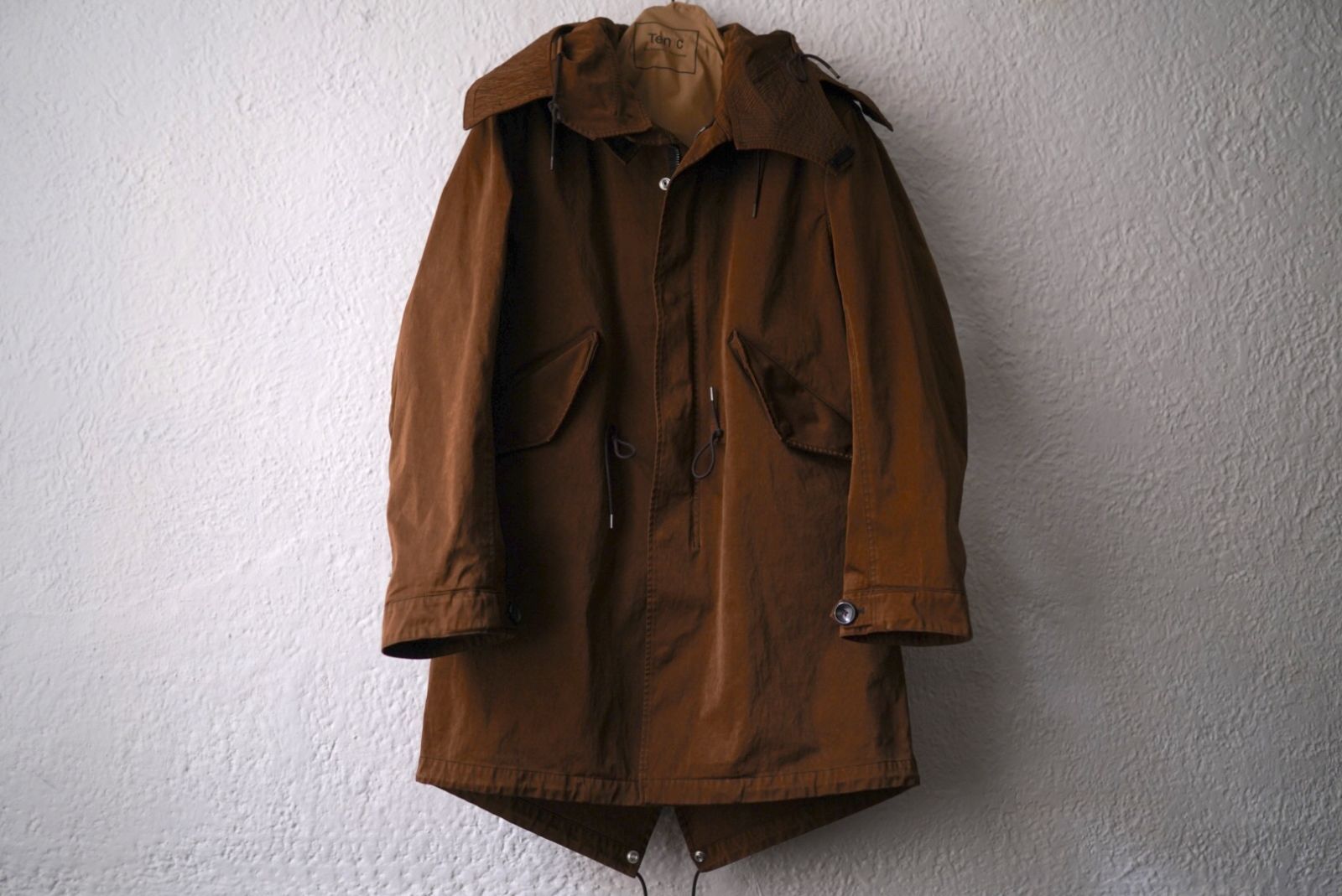 PARKA モッズコート フィッシュテールコート ダークオリーブ / TEN-C