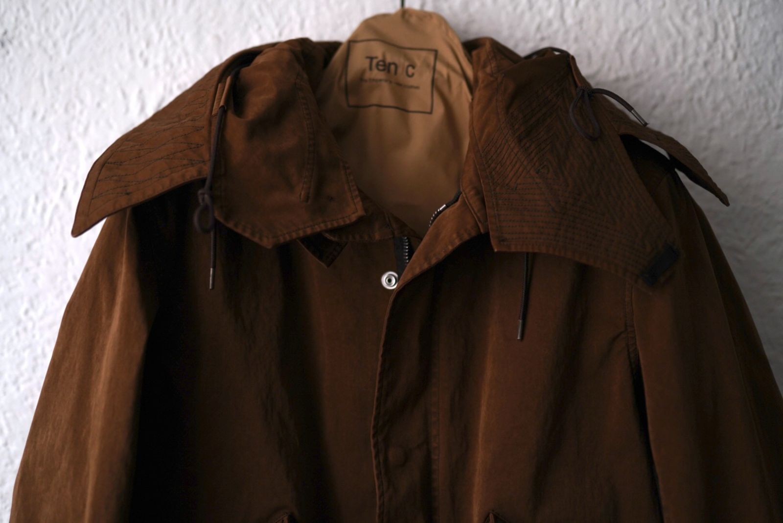 Ten-c Parka モッズコート50 OJJ美品 オリーブ カーキ