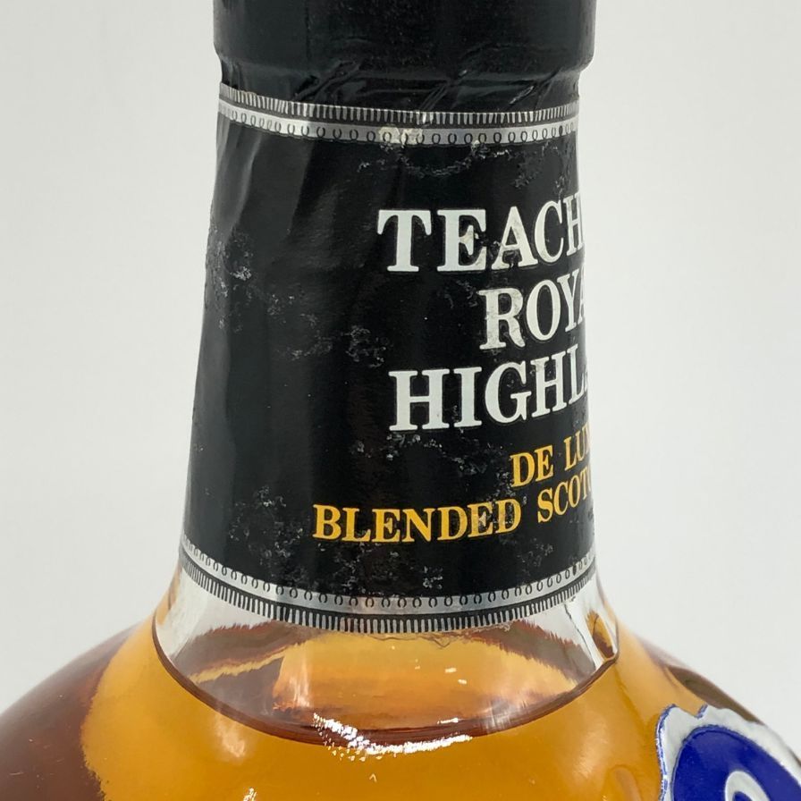 ティーチャーズ 12年 ロイヤル ハイランド デラックス 750ml - メルカリ