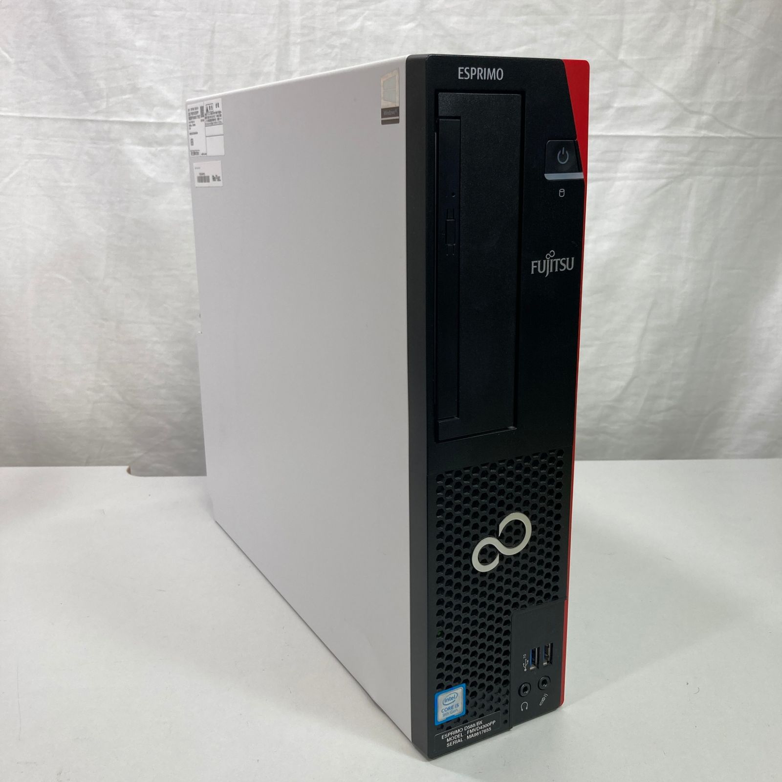 中古 FUJITSU ESPRIMO D588/BX Corei5-9500 16GB SSD - メルカリ
