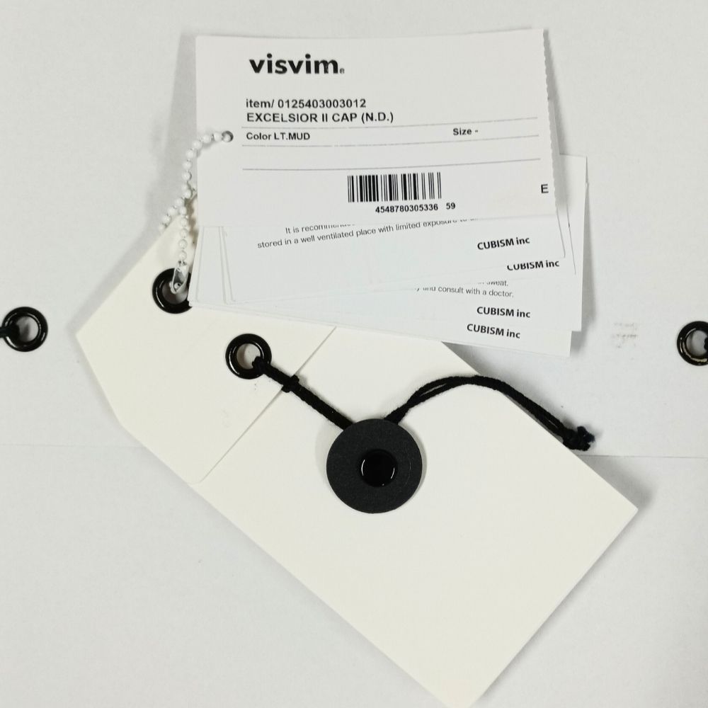 VISVIM ビズビム 品番 0125403003012 EXCELSIOR Ⅱ CAP (N.D.) ロゴ
