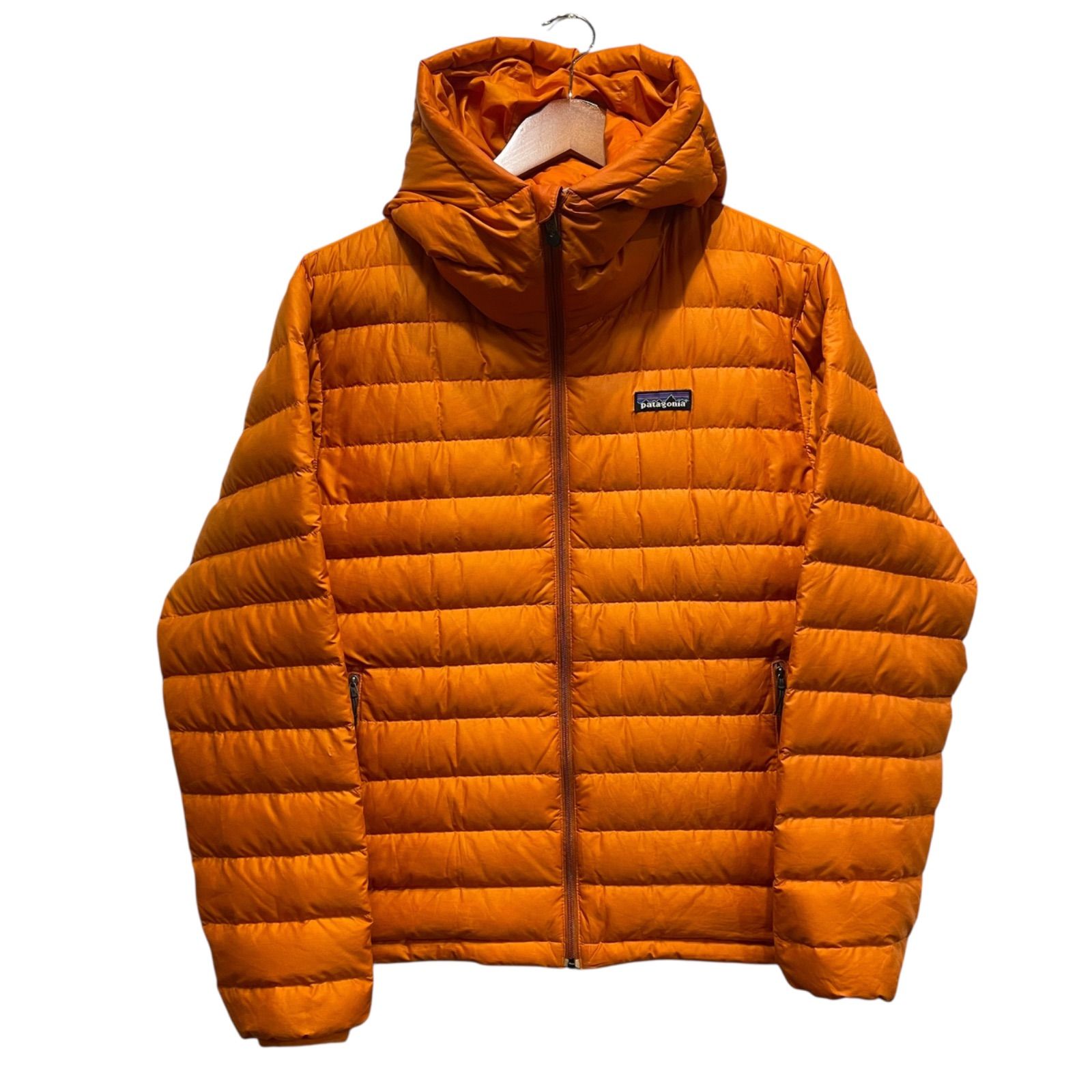 11s patagonia F/Z Down Sweater Hoodie ディープマンゴー XS