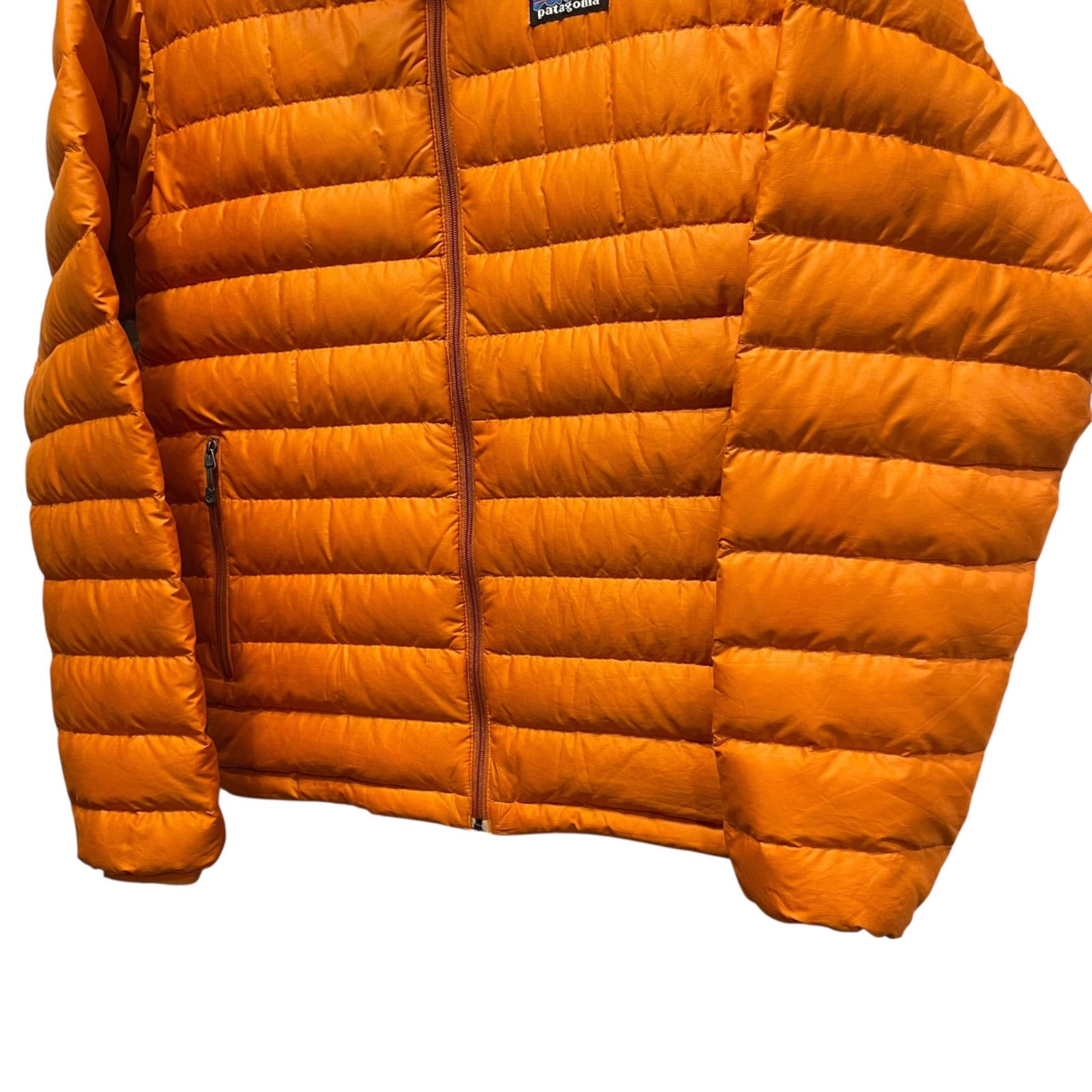 11s patagonia F/Z Down Sweater Hoodie ディープマンゴー XS