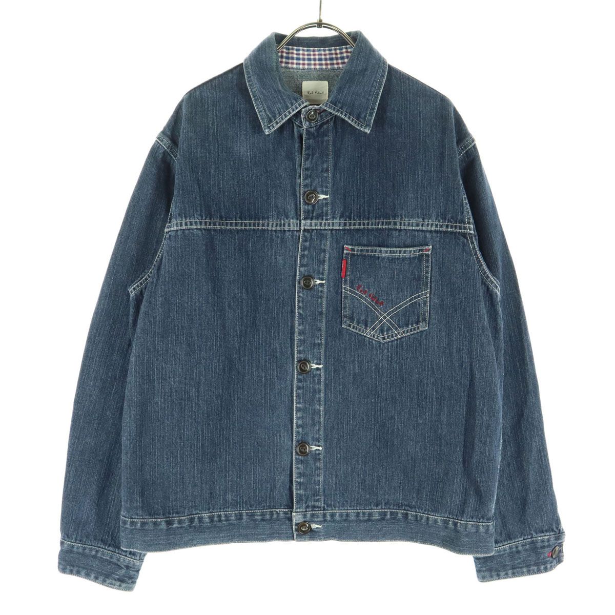 美品 Karl Helmut カールヘルム 長袖 デニムジャケット M ブルー 