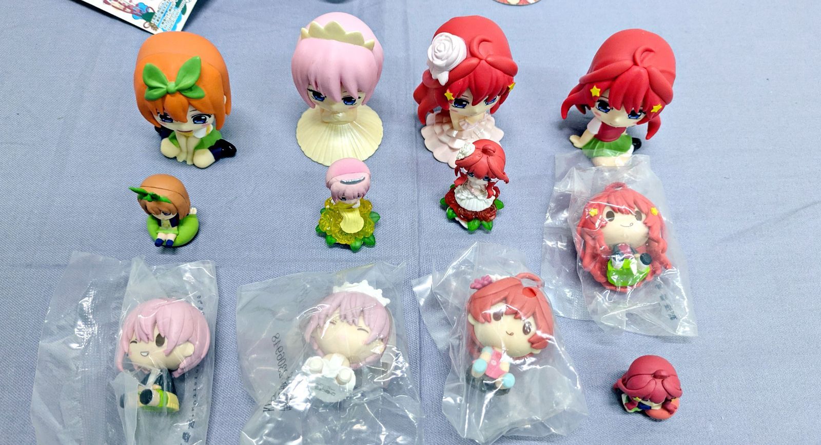 未開封・開封混在】五等分の花嫁 マスコットぬいぐるみ ちょこのっこ