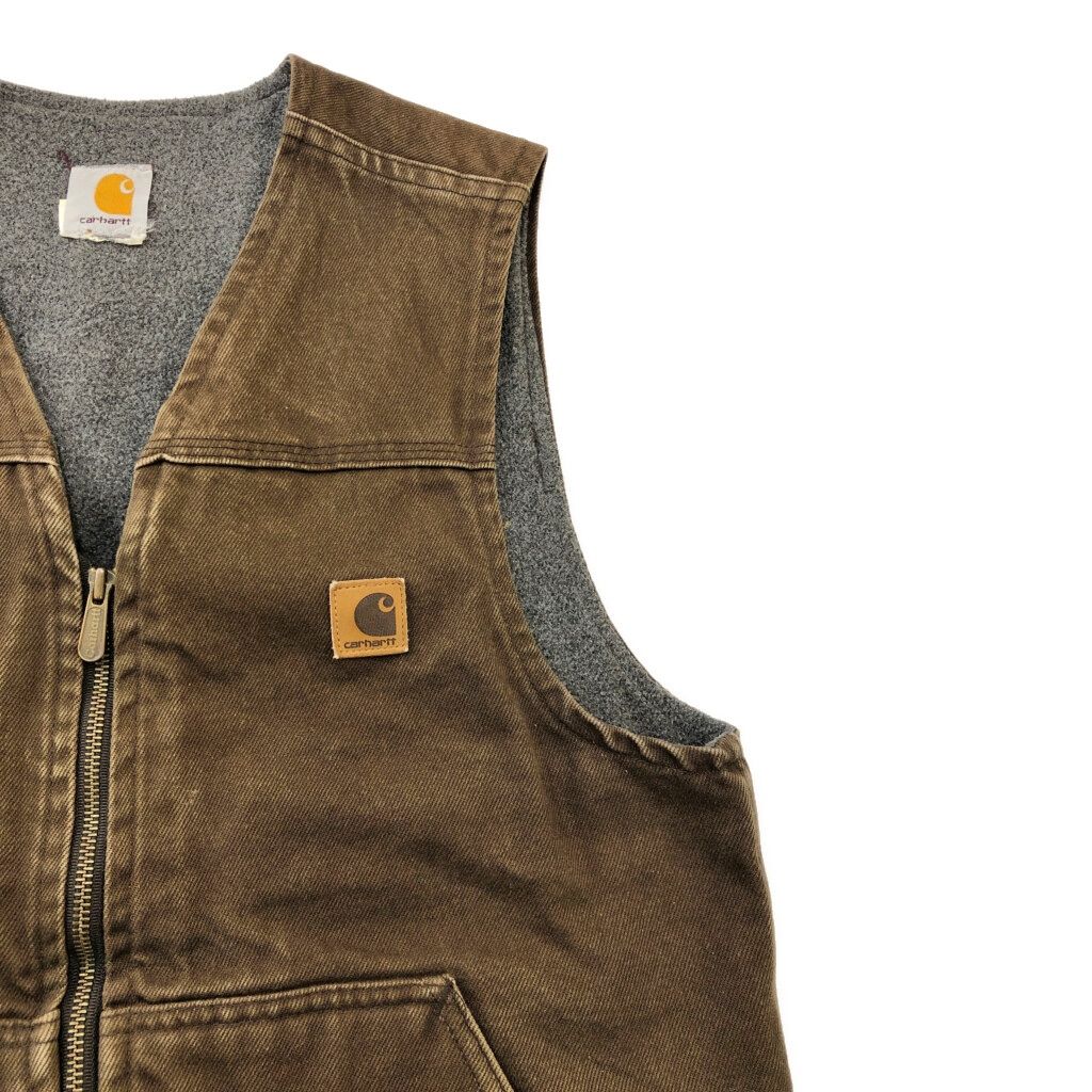 Carhartt　カーハート　ブラウン　Sサイズかわひでさん専用 Carhartt カーハート アクティブベスト ワーク ブラウン(メンズ M相当