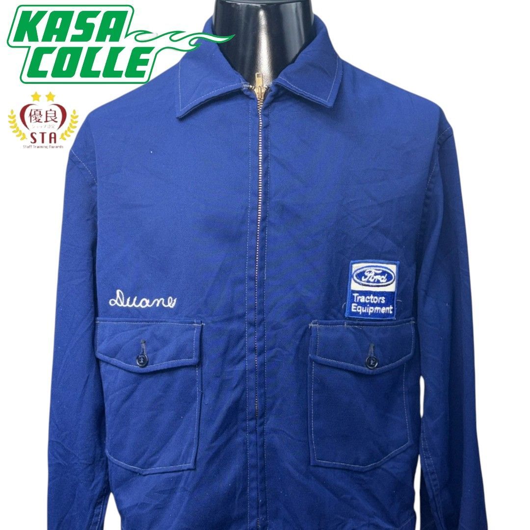 60s-70s Lee ヴィンテージ ワークジャケット Ford パッチ - メルカリ