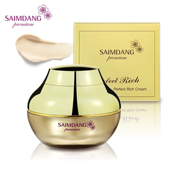 サイムダン プレミアム ステム モイスチャー パーフェクト リッチ クリーム 50g No.710241(美容クリーム 保湿クリーム 顔 スキンケア クリーム エイジングケアクリーム フェイスクリーム 目元 口元 基礎化粧品 保湿 韓国コスメ フェイスケア)