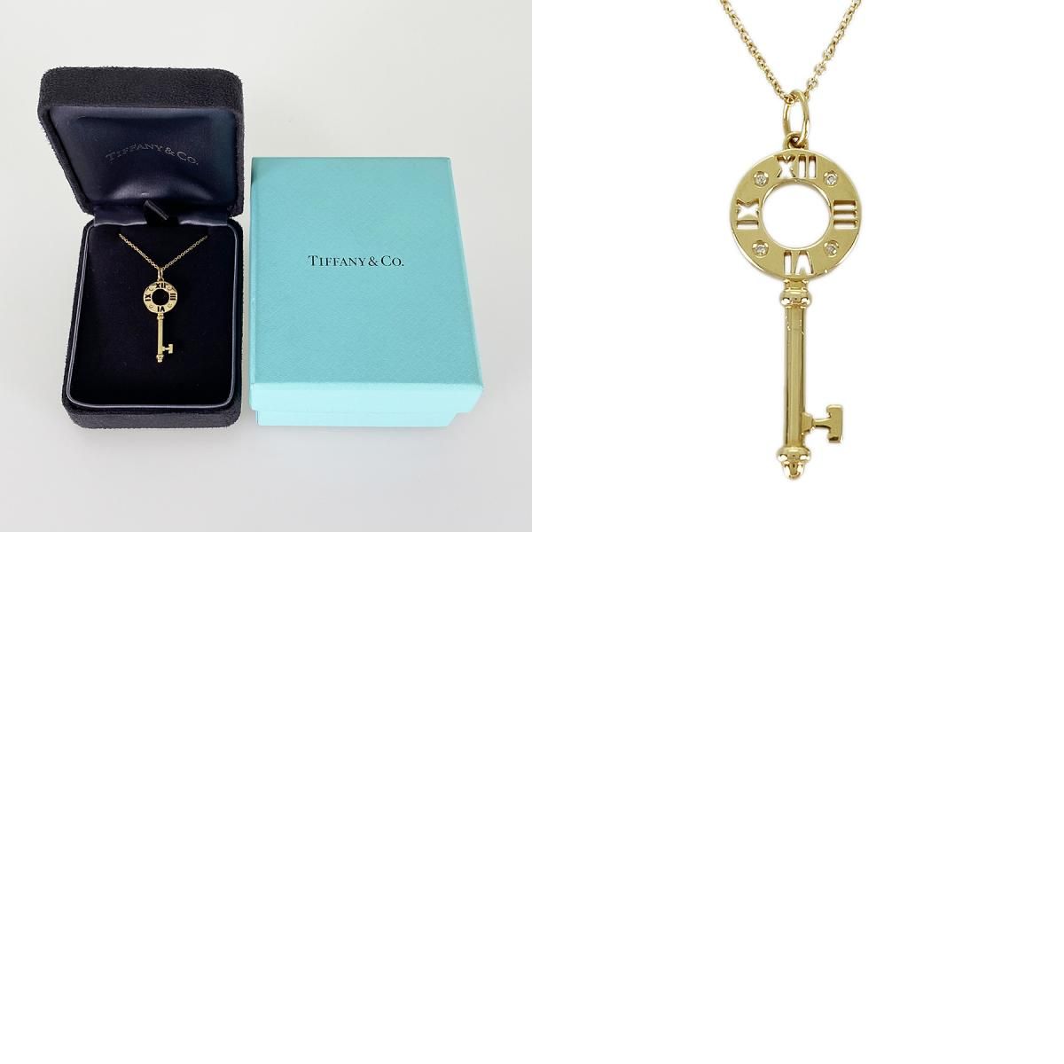 よ*こ様 Tiffany & Co. アトラス　ダイヤ K18 ティファニー TIFFANY&Co. アトラス キー 4P K18YG ダイヤモンド