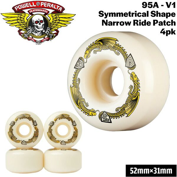 ウィール パウエルペラルタ POWELL PERALTA DRAGON FORMULA 52 x 31mm
