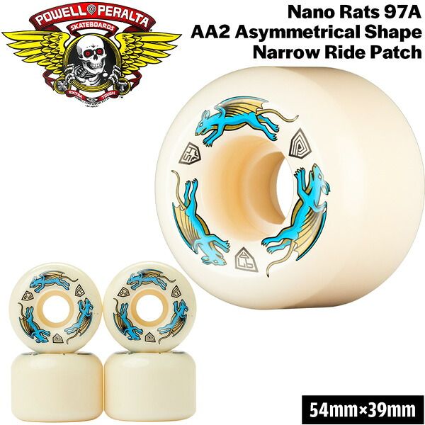 ウィール パウエルペラルタ POWELL PERALTA DRAGON FORMULA NANO RAT