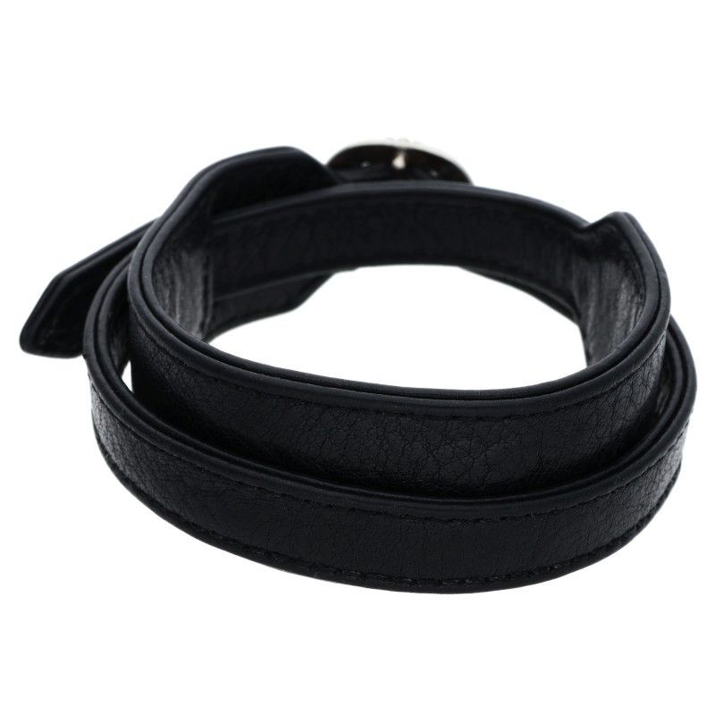 クロムハーツ RR TINY BUCKLE/ロックンロール レザーブレスレット