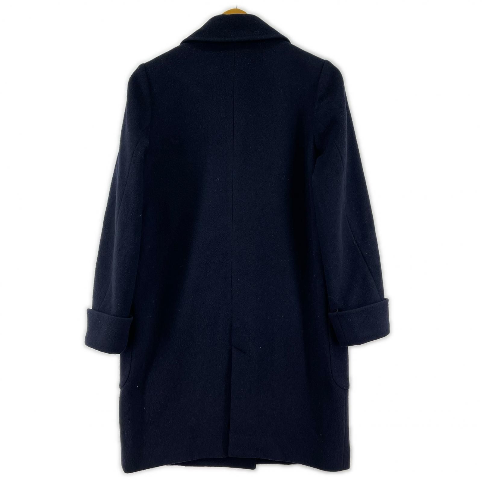 Spick & Span スピックアンドスパン チェスターコート size36/ネイビー