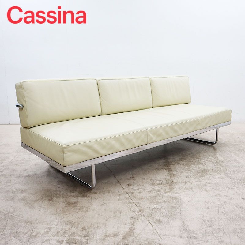 ◇展示品◇ Cassina カッシーナ LC5 総革 3Pソファ/3人掛けソファ