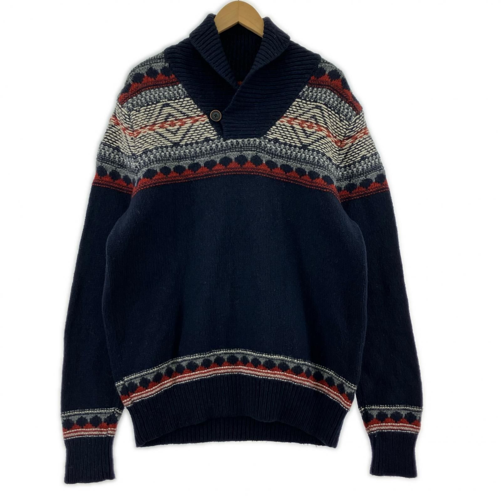 TOMMY HILFIGER トミー ヒルフィガー ネイティブ柄ニット sizeXL TG/XG