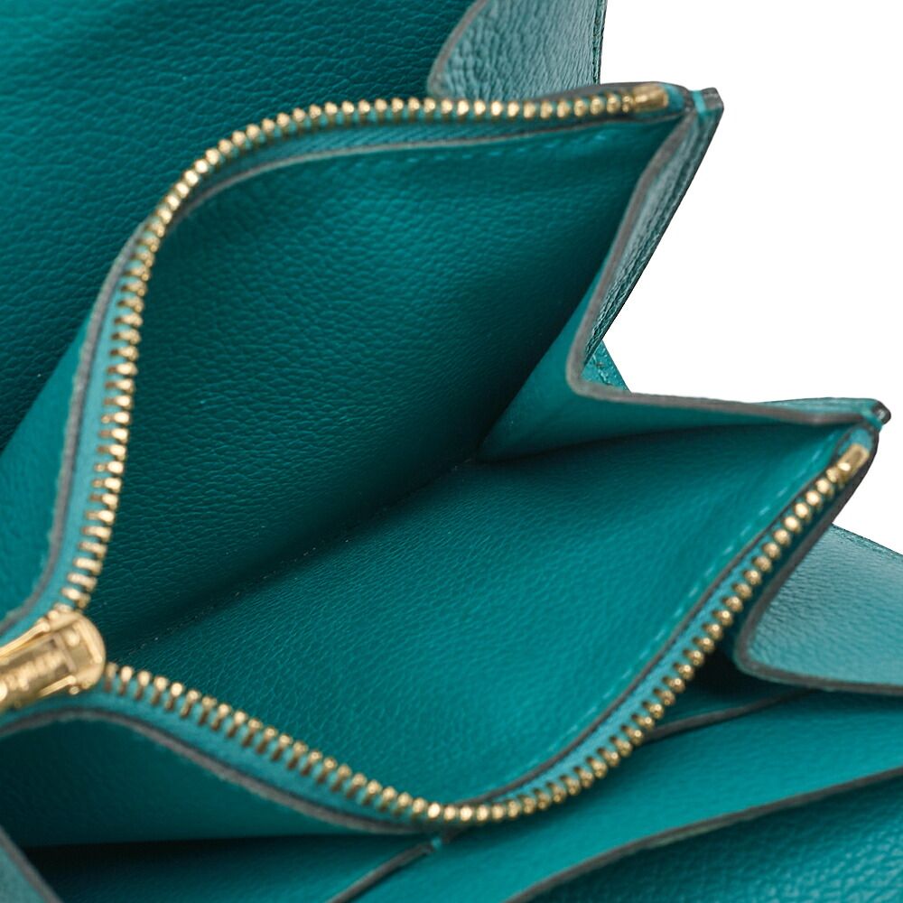 HERMES エルメス コンスタンスコンパクト 2つ折り財布 スイフト エバー