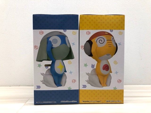 未開封 「ケロロ軍曹」 おおきな SOFVIMATES クルル曹長・ドロロ兵長 2