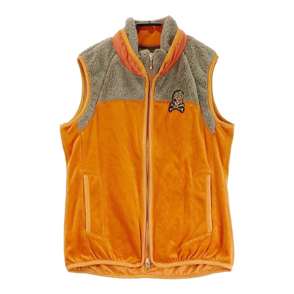 サイズ：2 DANCE WITH DRAGON ダンスウィズドラゴン ボア切替 ベスト