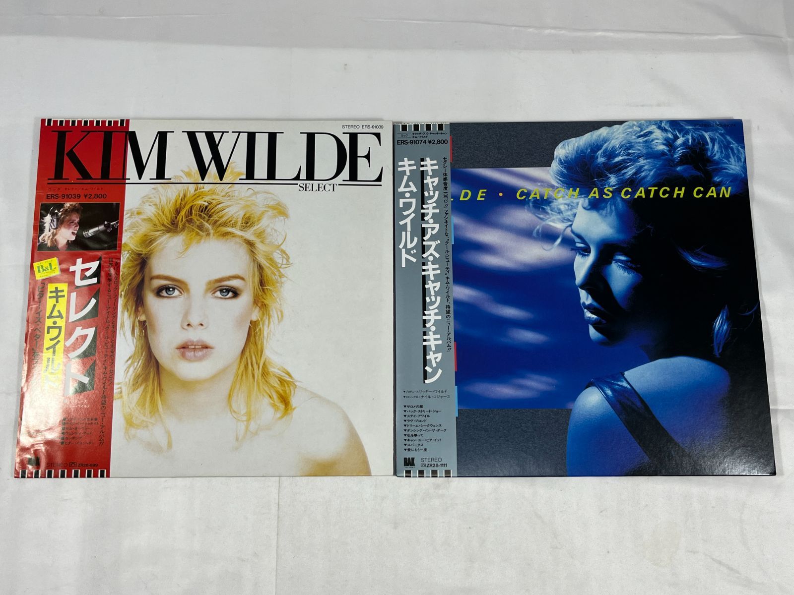 RAK キム・ワイルド LP盤 2枚セット SELECT セレクト ERS-91039 CATCH