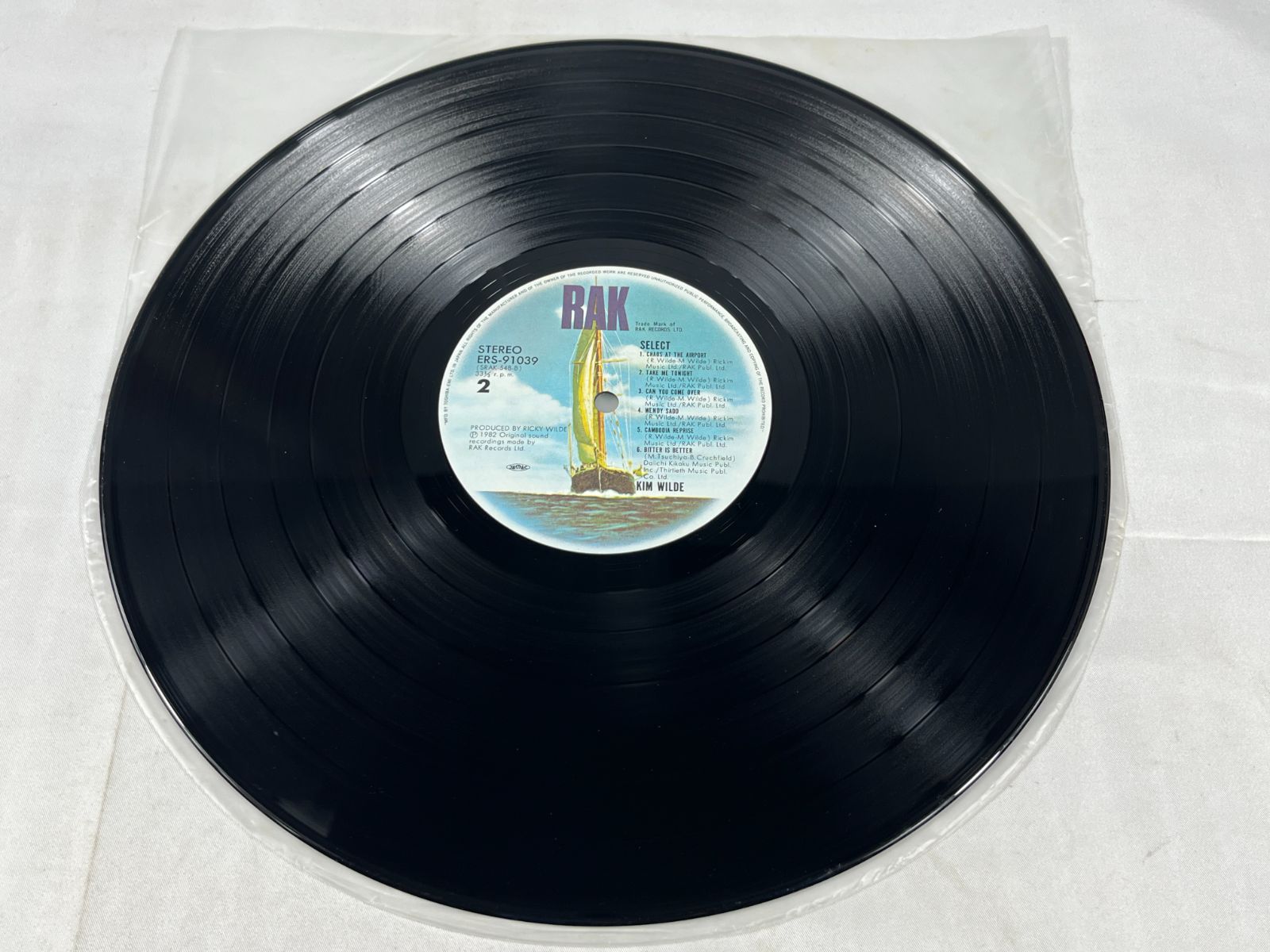 RAK キム・ワイルド LP盤 2枚セット SELECT セレクト ERS-91039 CATCH