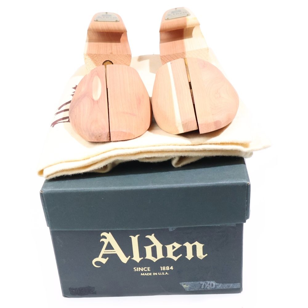 Alden (オールデン) 2160 CORDOVAN STRAIGHT TIP BLUCHER コードバン