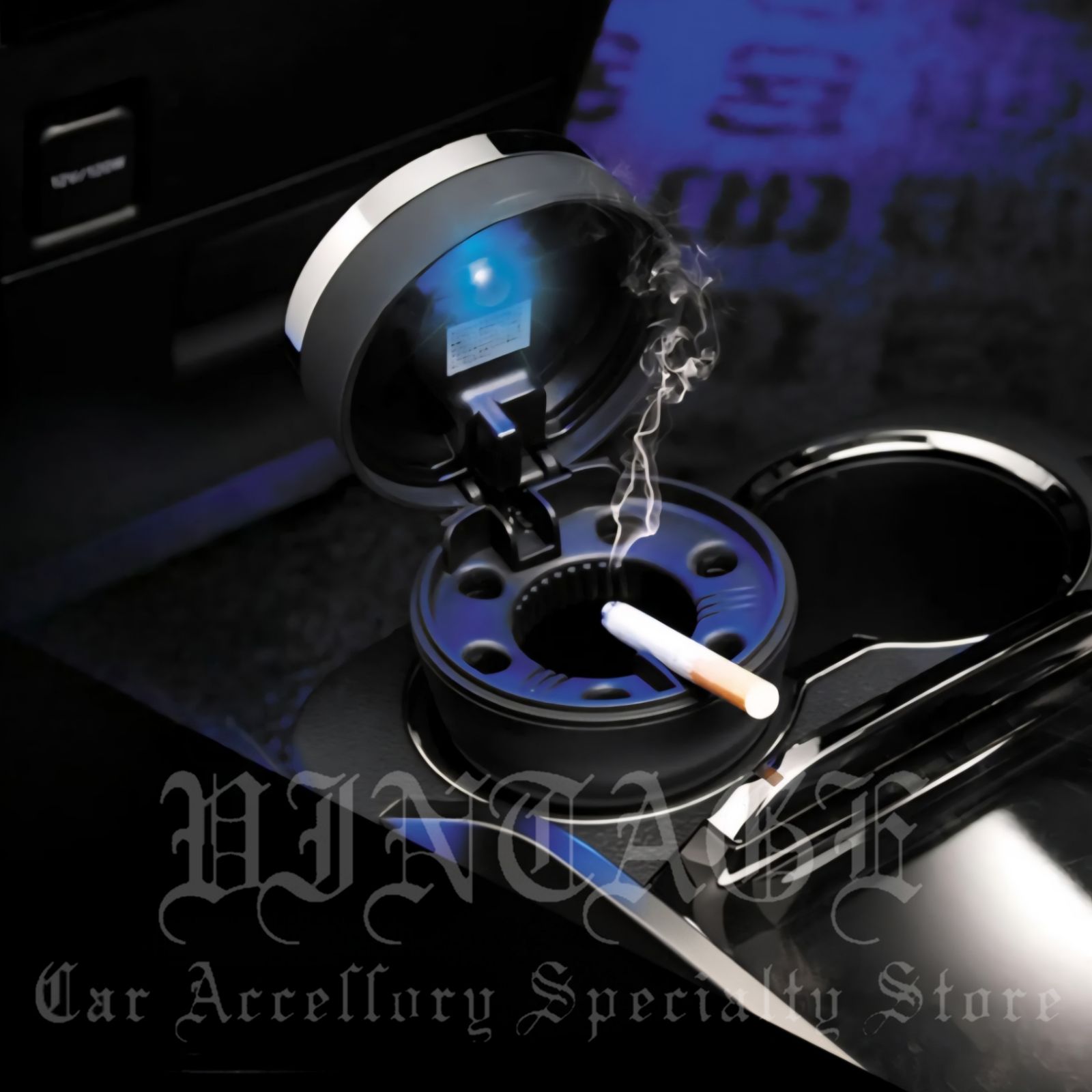 D.A.D サーキュラー ロゴデザイン アッシュボトル（灰 皿）DAD