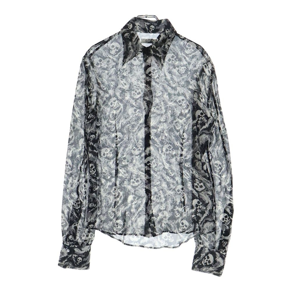 NUMBER (N)INE (ナンバーナイン) 01SS タイム期 スカル 総柄シルク