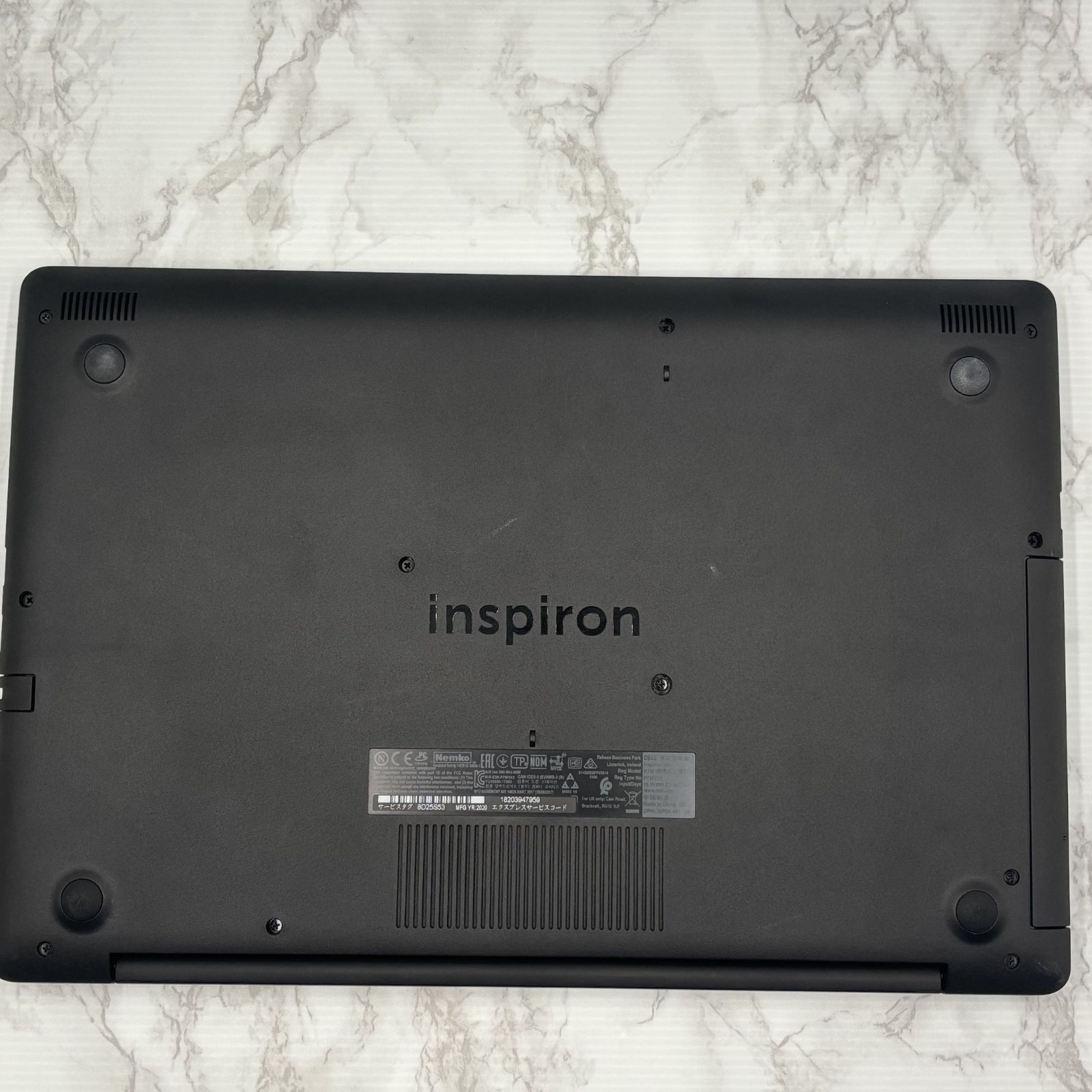 Dell Inspiron 3593 i3(第10世代)/8GB/SSD256GB/15.6inch(1920x1080