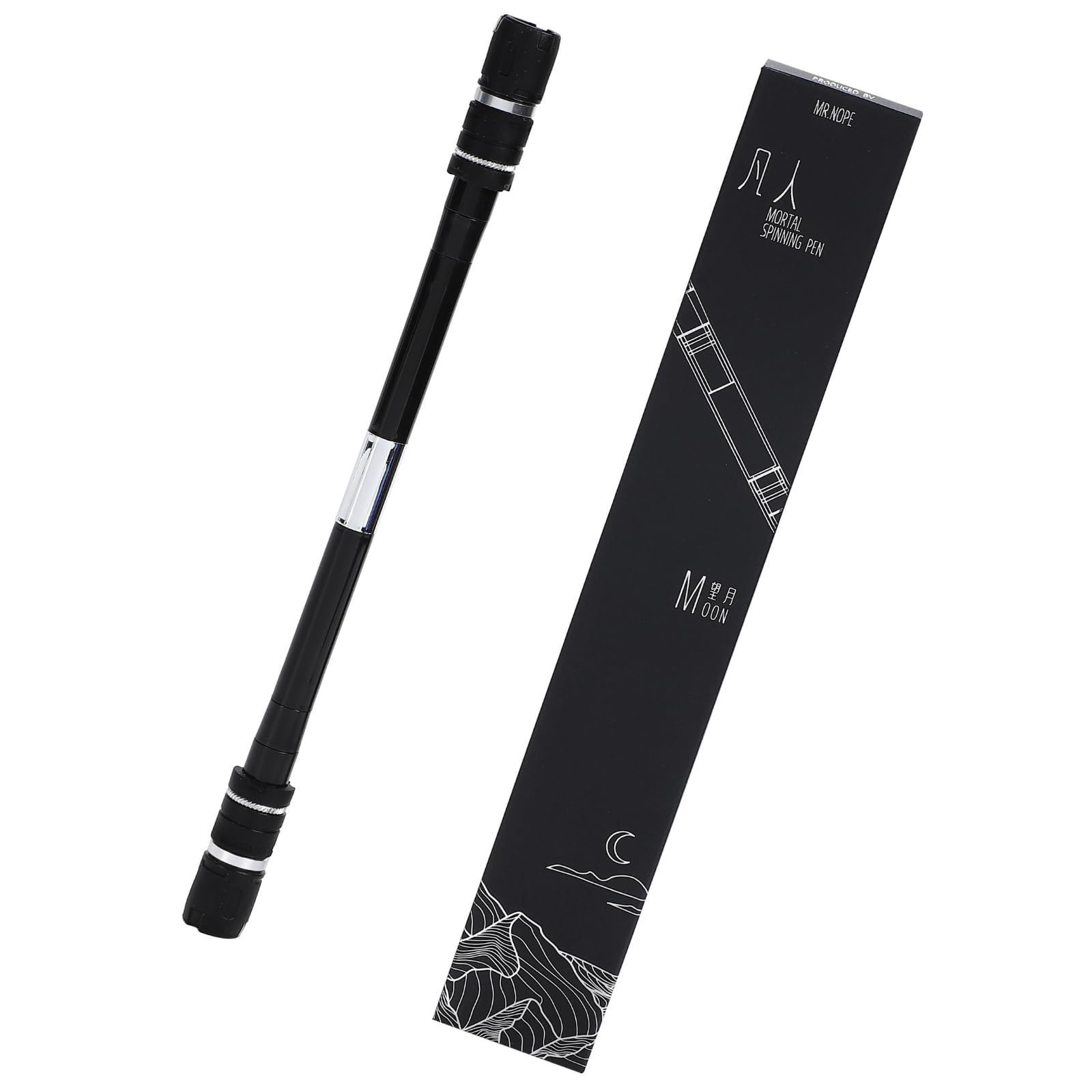 ペン回し専用ペン 25cm Mortal 27g Nope (シルバー) - メルカリ