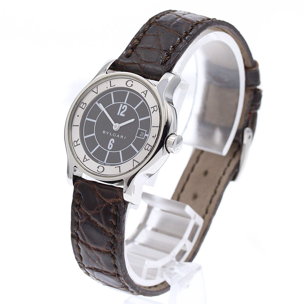 ブルガリ BVLGARI ST29S ソロテンポ デイト クォーツ レディース _879027 中古【ST29S】ブルガリ（BVLGARI） ソロテンポ デイト ｜カリトケ