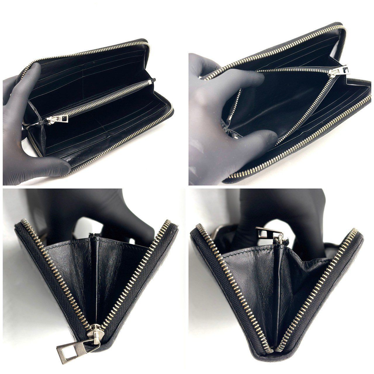 沈黙のアナグラム】 LOEWE リピートアナグラム 長財布 ラウンド 