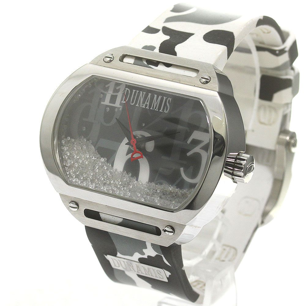 訳あり デュナミス DUNAMIS SP-CSW1 スパルタン ダイヤ 自動巻き