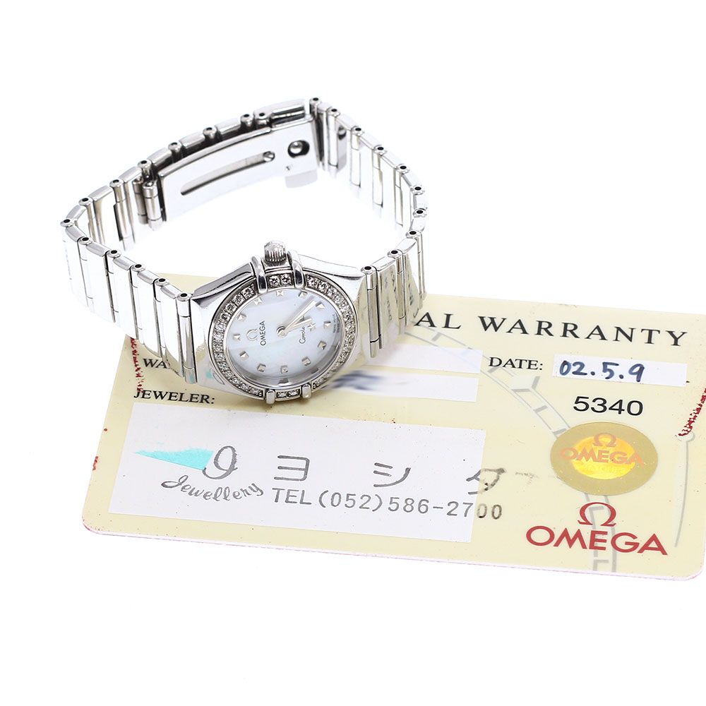 オメガ OMEGA 1465.71 コンステレーション ダイヤベゼル クォーツ