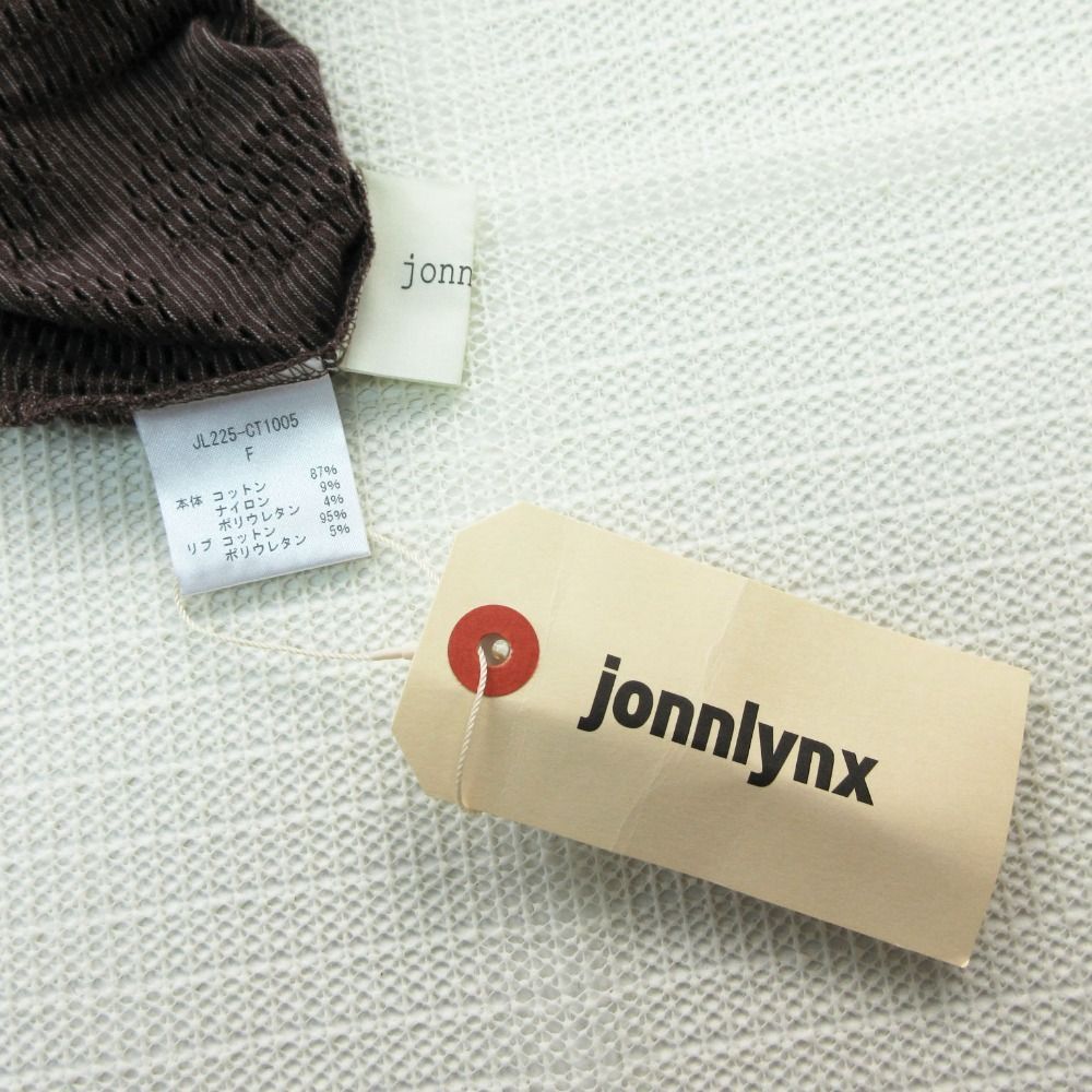 未使用品 25ss jonnlynx ジョンリンクス mesh flower tank メッシュ