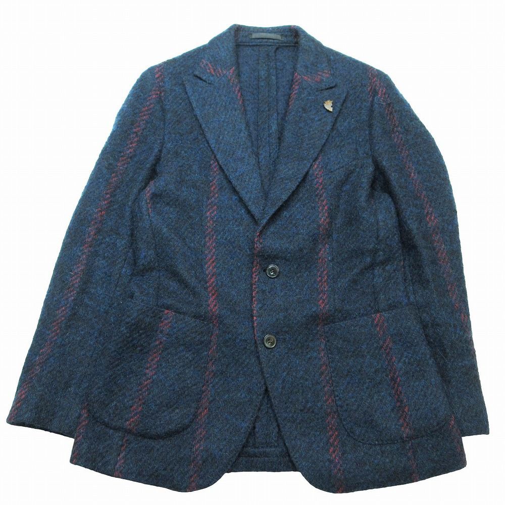 GABRIELE PASINI ガブリエレ パジーニ シャギー ストライプ柄