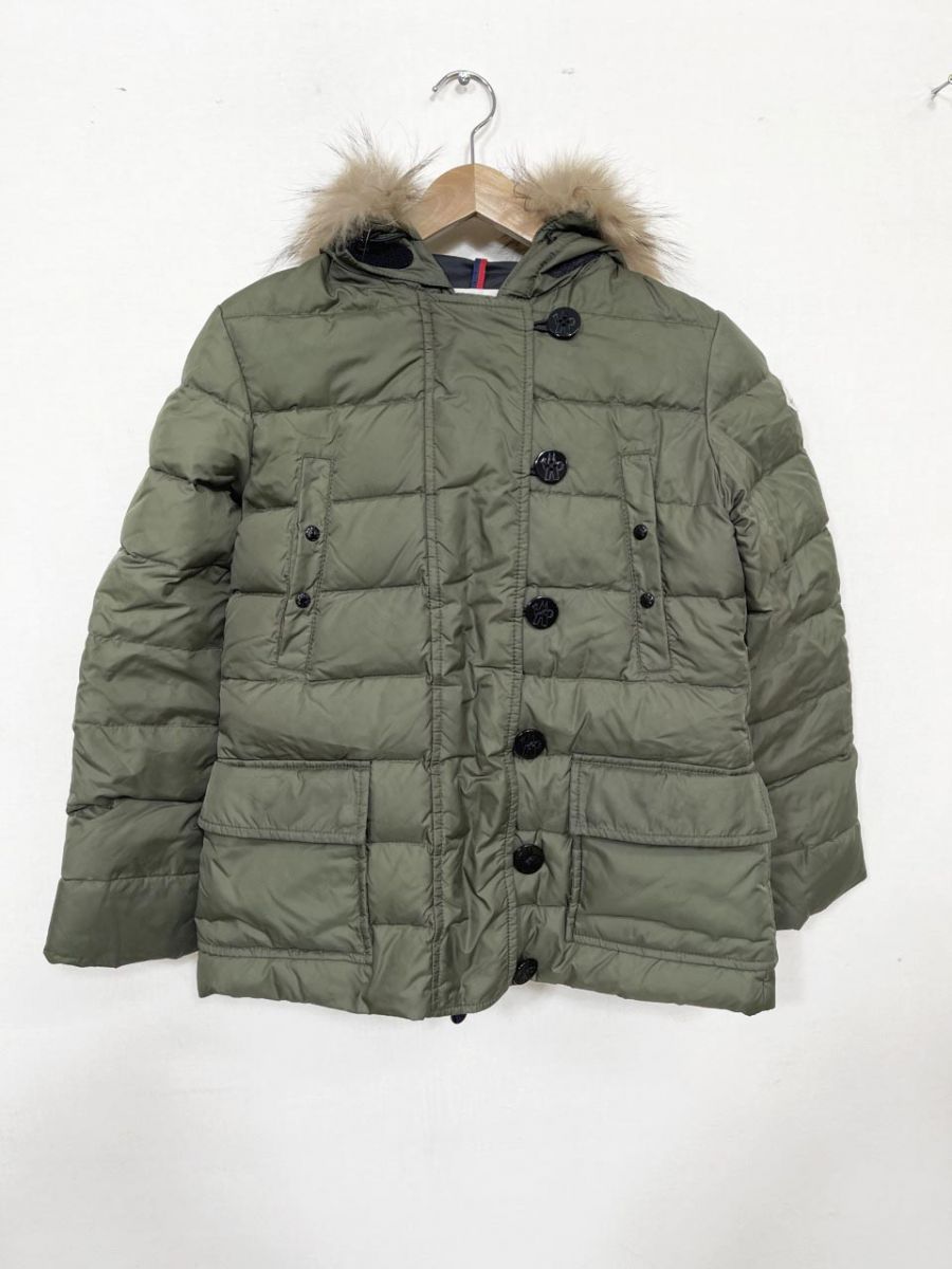MONCLER モンクレール ダウン ジャケット size0/XS-S相当/カーキ