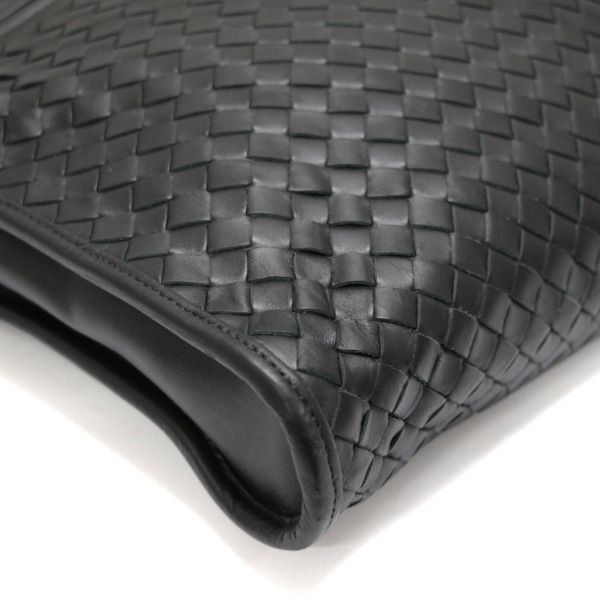 【極美品】ボッテガヴェネタ ブリーフケース ビジネス イントレチャート ブラック BOTTEGA VENETA（ボッテガ・ヴェネタ） ほぼ新品 ボッテガ ヴェネタ