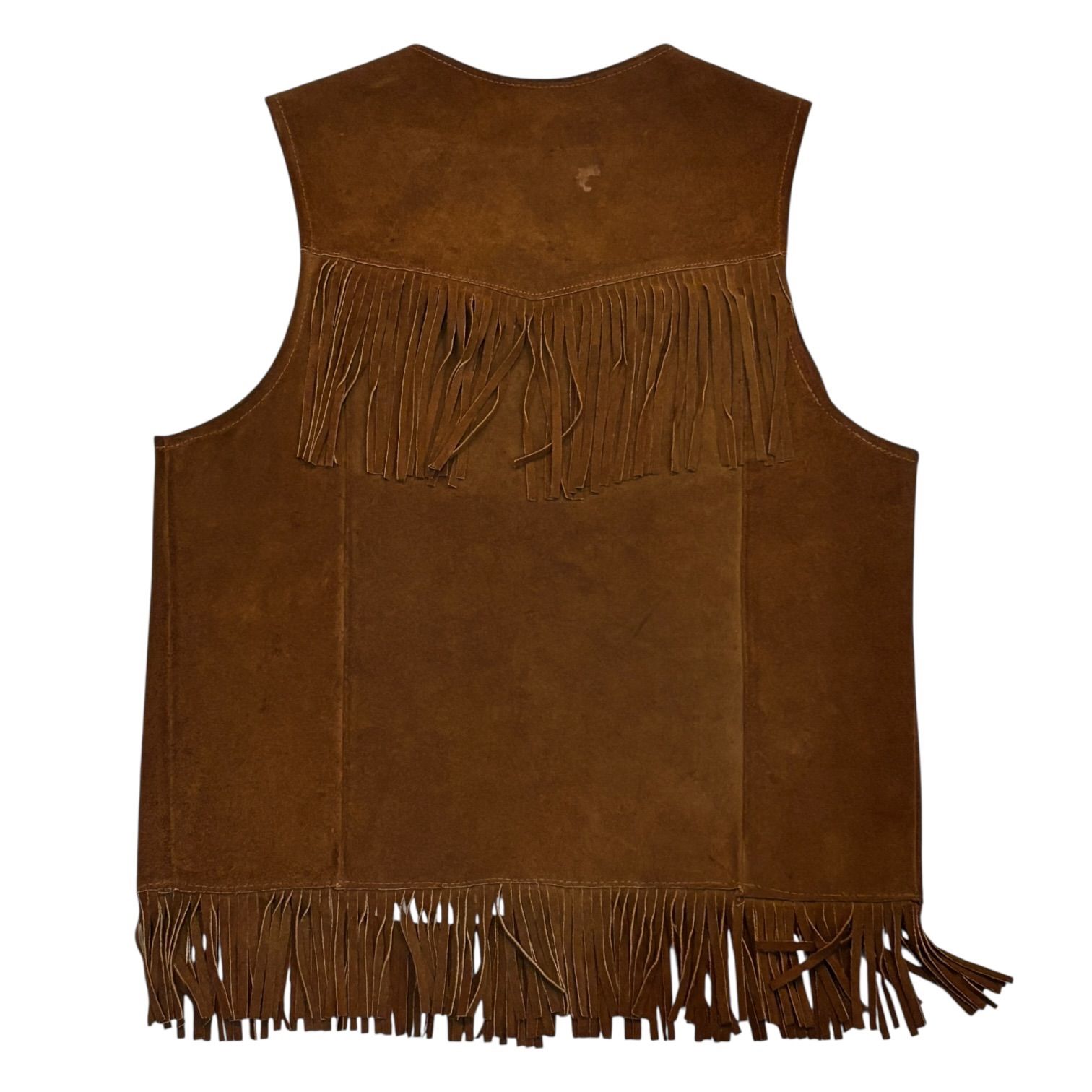 60s Jo-o-Kay Western Fashions Leather Vest ジョーオーケイ