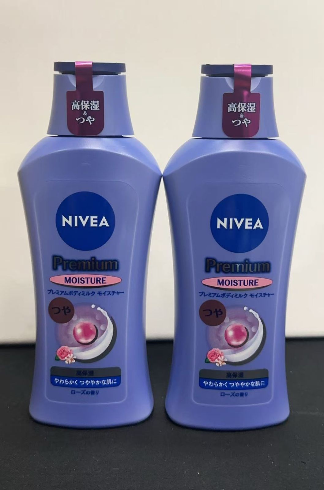 ニベアプレミアムボディミルクモイスチャー2本セット 922949++ - メルカリ