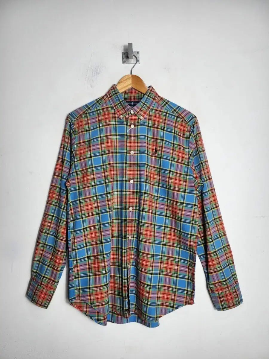 XL ポロ ラルフローレン マルチ チェック シャツ