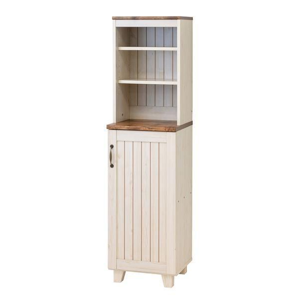 カントリー ハイキャビネット W40×D40×H151cm 〔組立品〕