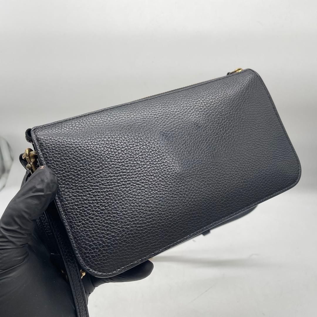 極美品 COACH コーチ ショルダーバッグ ノア ポップアップ