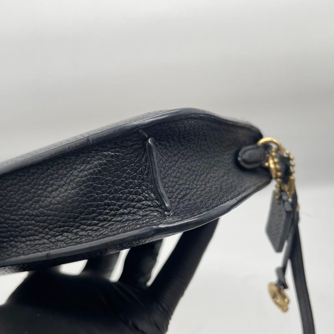 極美品 COACH コーチ ショルダーバッグ ノア ポップアップ