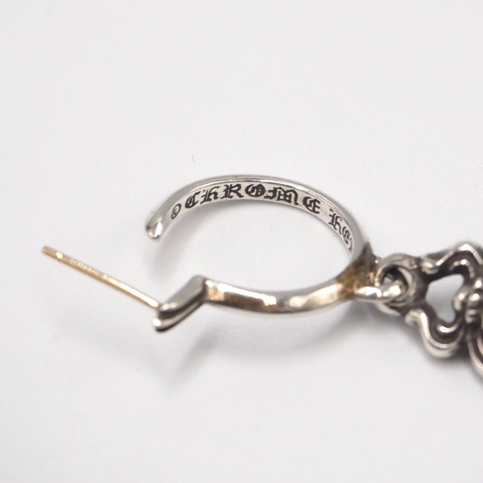 CHROME HEARTS ダガー フープ ピアス シルバー925 クロムハーツ イン