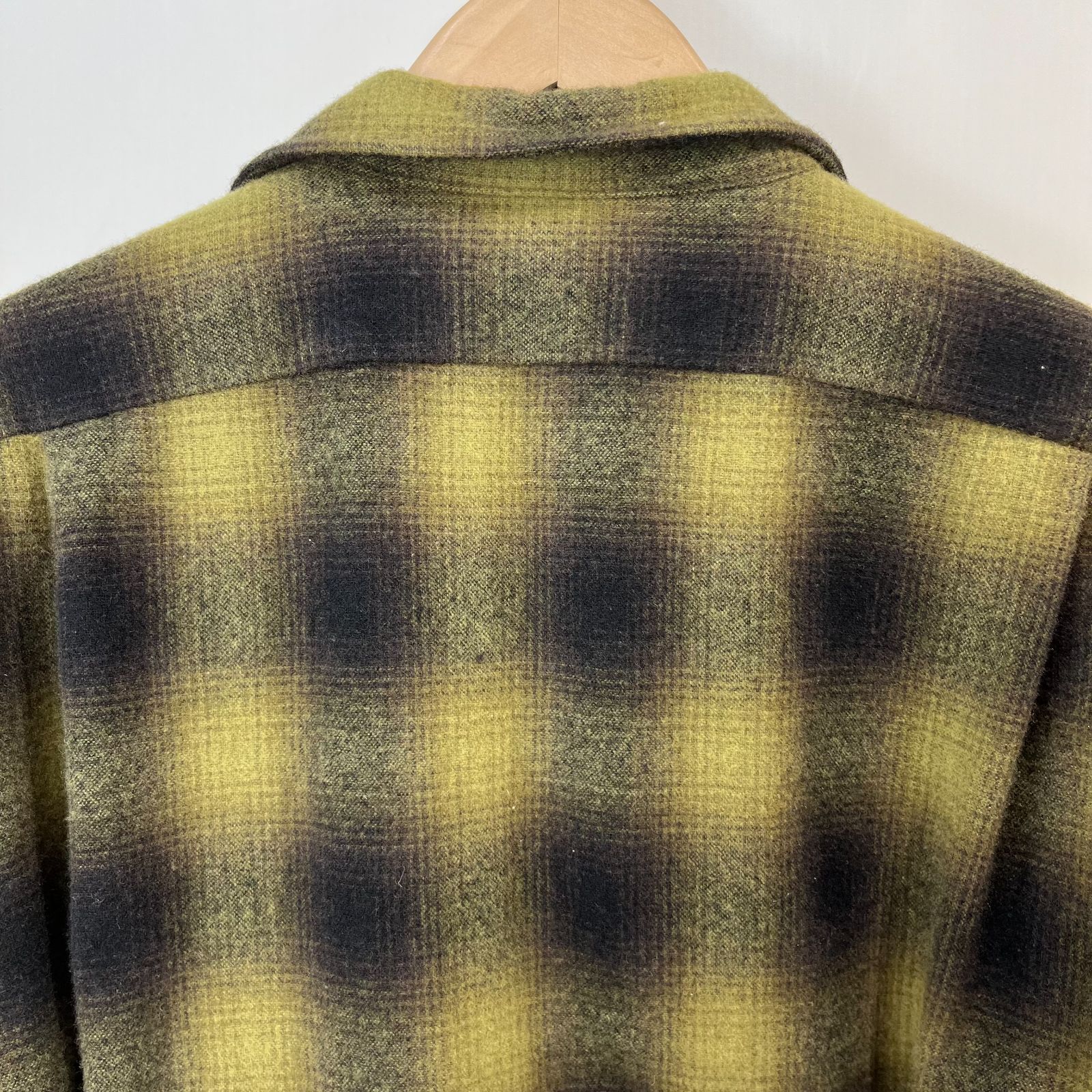 WAX ワックス オンブレ チェック シャツ Ombre check shirts SIZE:L WX 