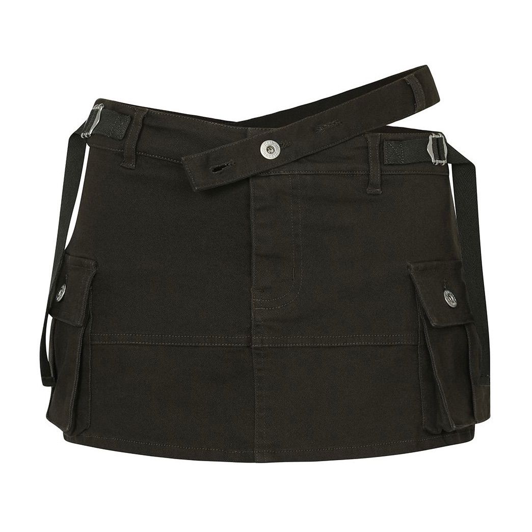 PAIN OR PLEASURE NIX MINI SKIRT ニックスミニスカート ブラック Sサイズ 2420219319010
