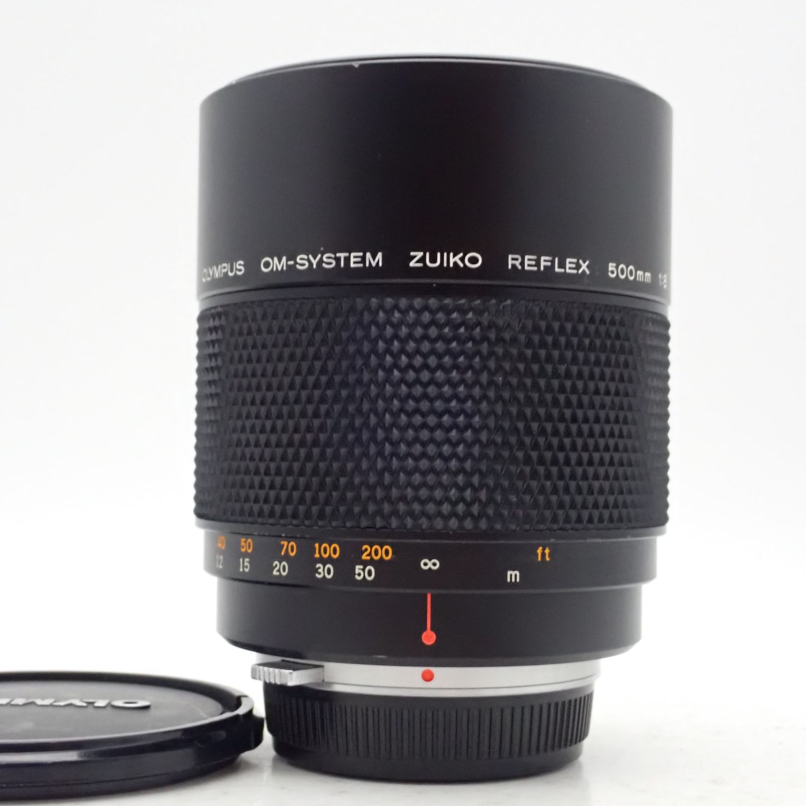 美品 OLYMPUS OM-SYSTEM ZUIKO REFLEX 500mm f8 超望遠 単焦点 ミラー