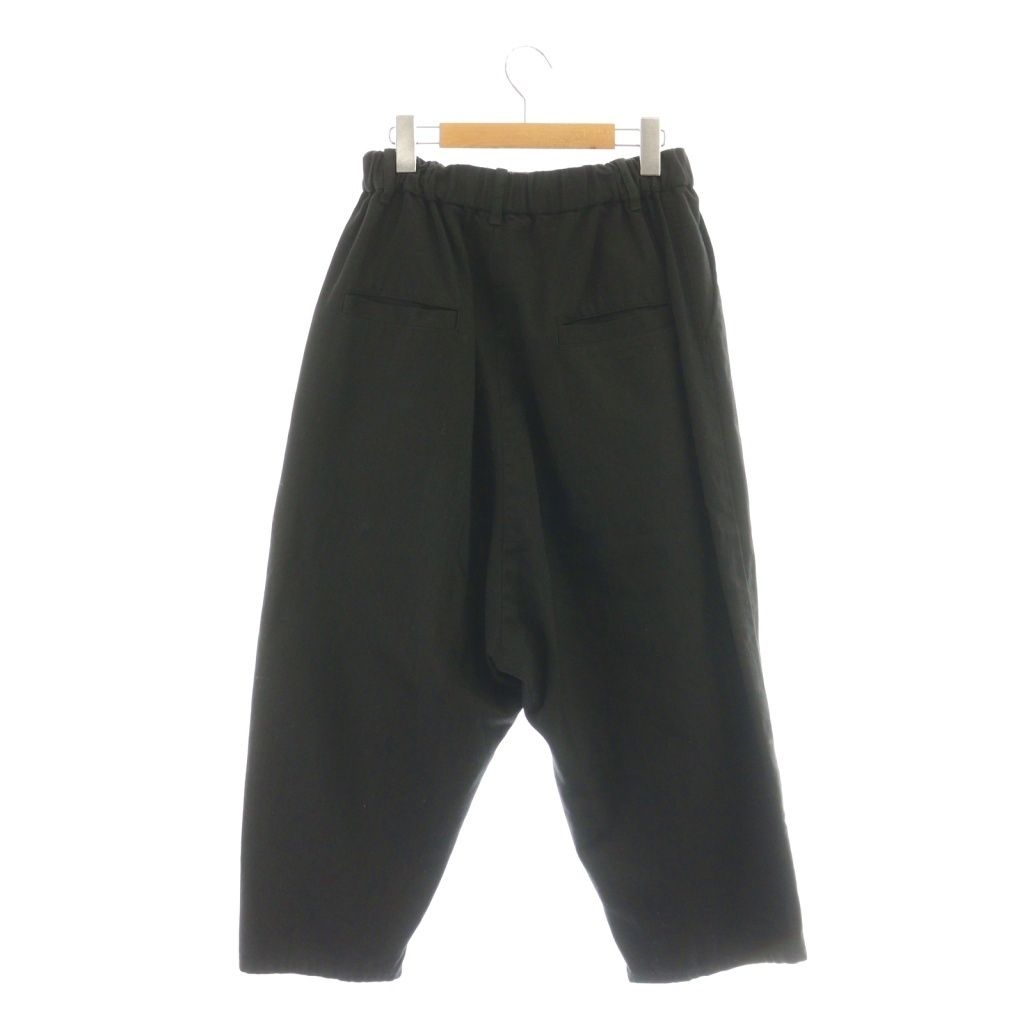 素敵★pas de calaisパドカレ　リネンサリエルパンツ pas de calais AUTUMN / WINTER 2025 ・綿リネンキャンバス ワイド