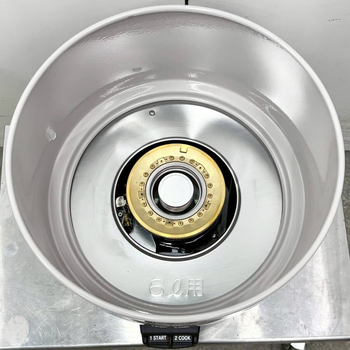 未使用保管品 リンナイ 業務用ガス炊飯器 3升炊き RR-300C 都市ガス 